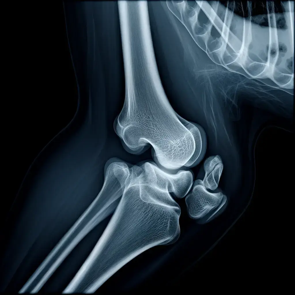Elbow dysplasia in dogs x ray
