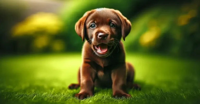 Brown Lab Puppy:Physical Traits, Characteristics, Health Issues
